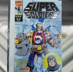 90s Super Soldiers #1 Apr 1993 Marvel Comic Book